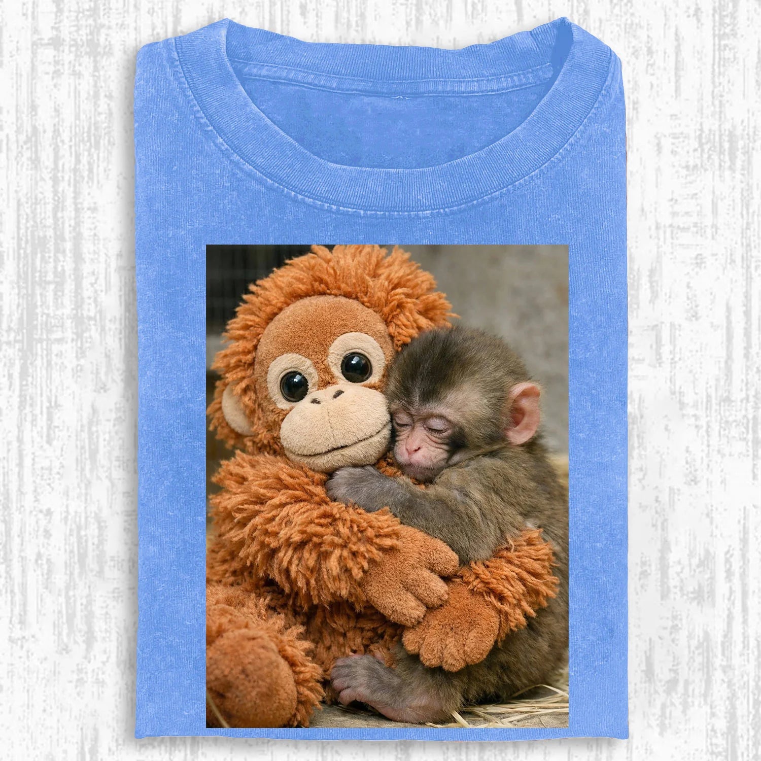 Punch-kun Monkey Meme Vintage Colorful T-shirts