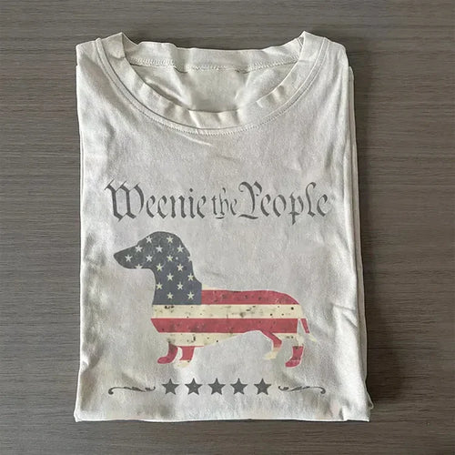 Creative Merica Dachshund Dog T-shirt