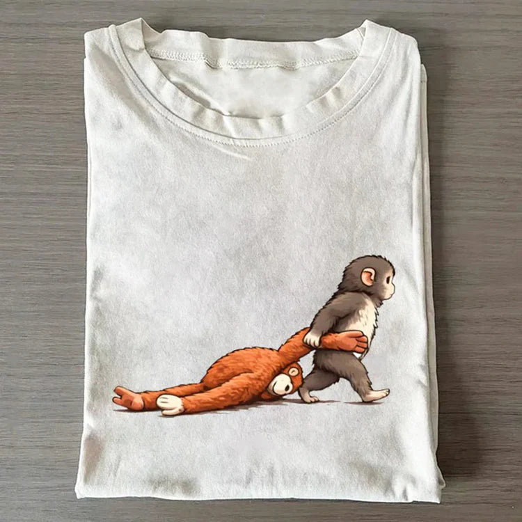 Punch-kun Comic Monkey Meme Tee