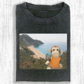 Monkey Doll Traveling Graphic T-Shirts