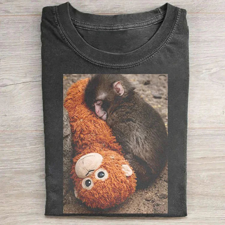 Baby Punch Monkey T-shits