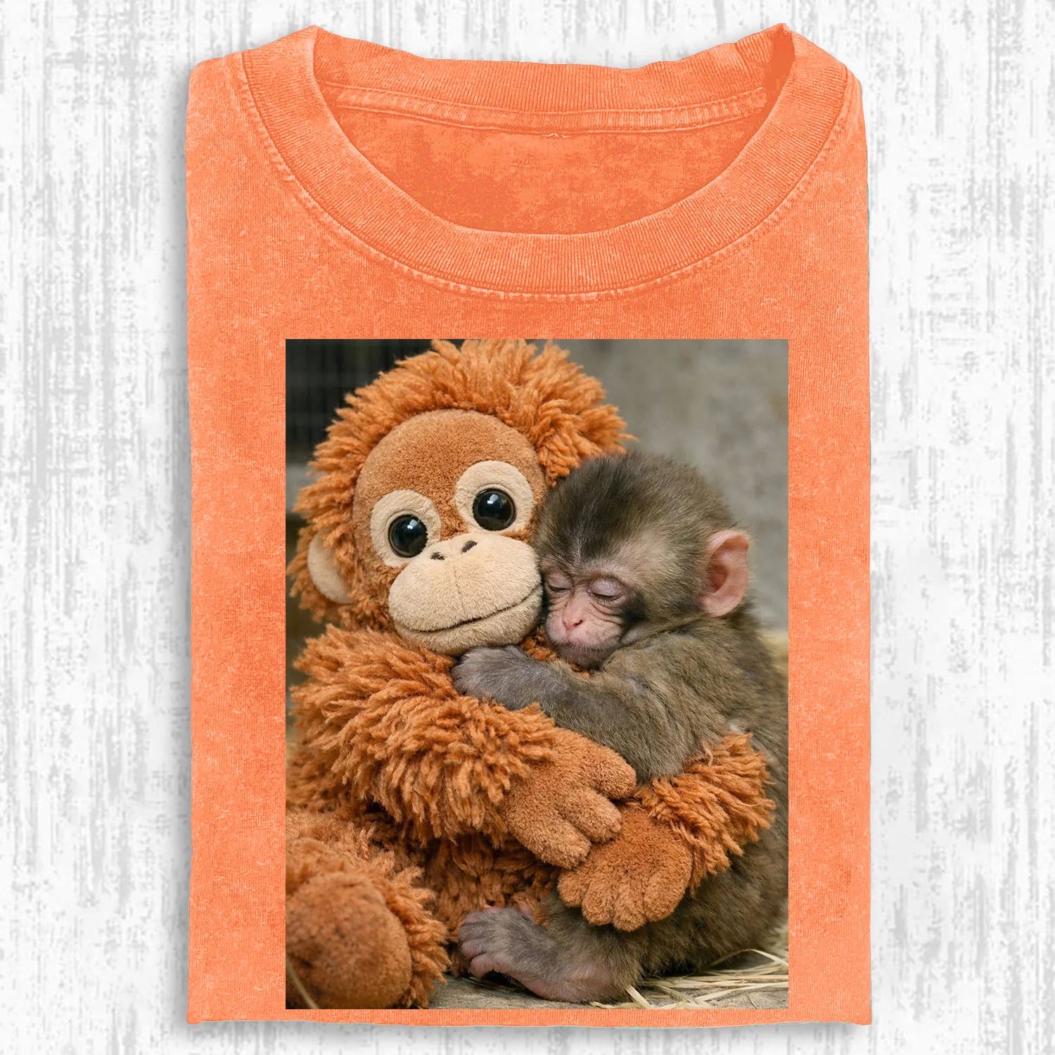 Punch-kun Monkey Meme Vintage Colorful T-shirts