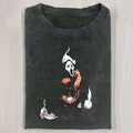 Screams and Cat Graphic T-shirts