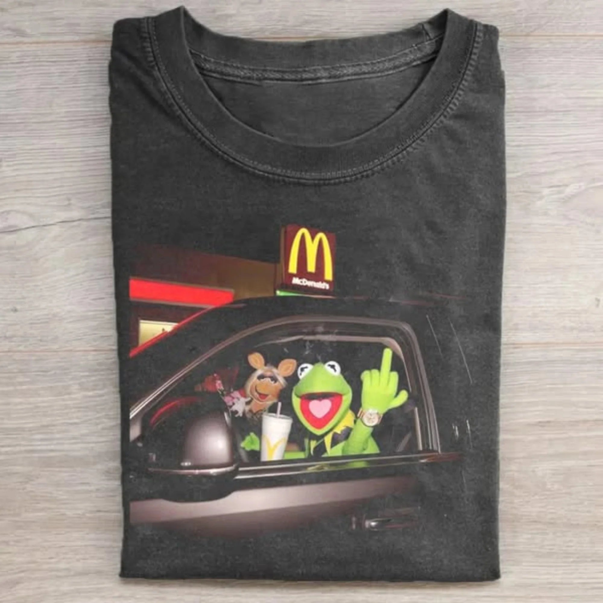 Late-Night Drive Puppet Duo Graphic Tee